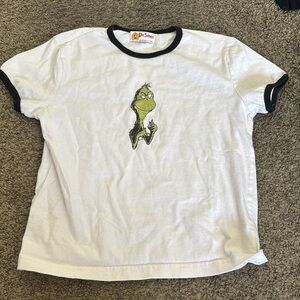 Dr. Seuss vintage grinch crop